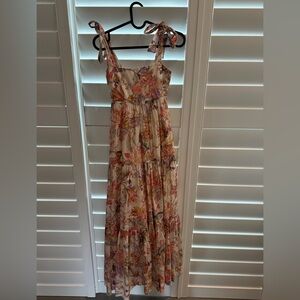 Zimmermann Multicolor Floral Maxi Dress